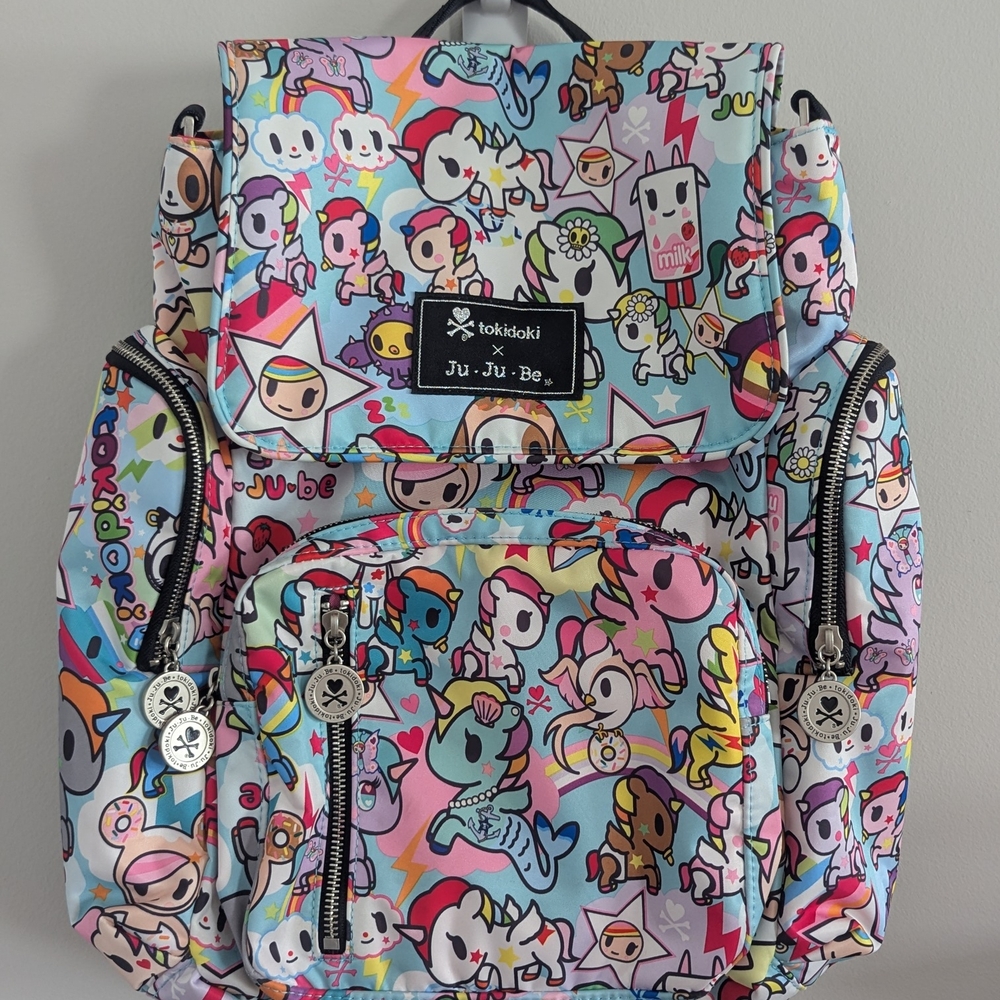 Tokidoki x Ju-Ju-Be UNIKIKI 2.0 "Be Sporty" Backpack (nwot)